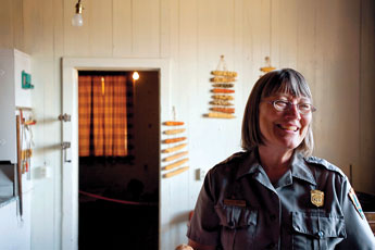 Christine Lana has been a Teacher Ranger Teacher at Hubbell Trading Post in Ganado for five years. &copy; 2011 Gallup Independent / Cable Hoover